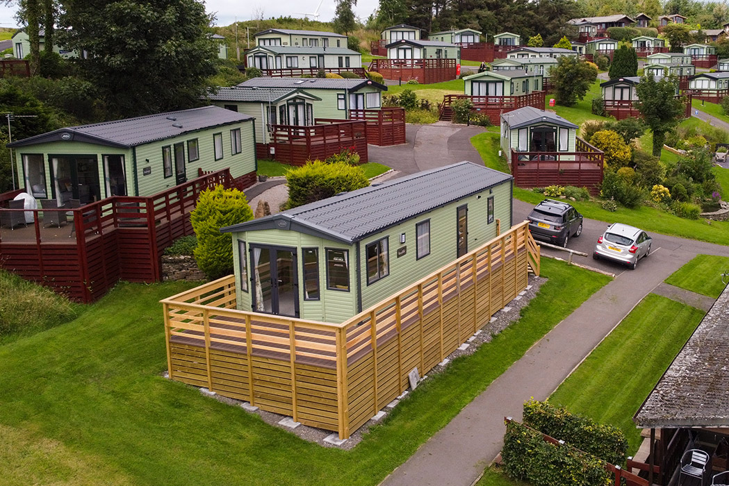 ABI Roecliffe 2023, brand new static caravan holiday lodge for sale Lake District