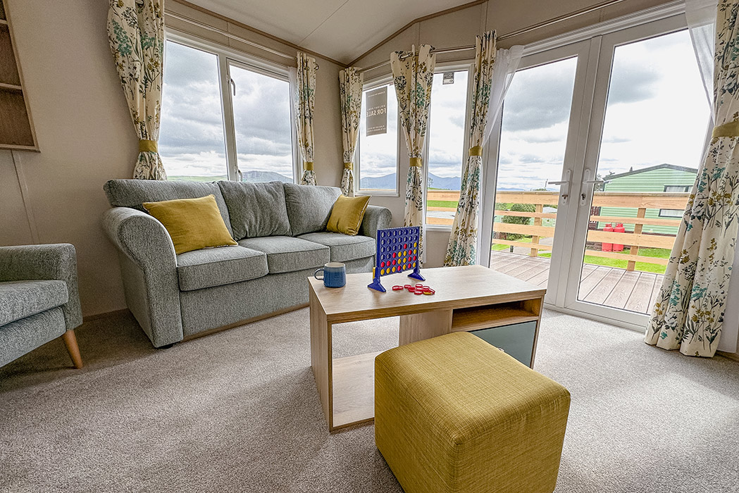 ABI Roecliffe 2023, brand new static caravan holiday lodge for sale Lake District