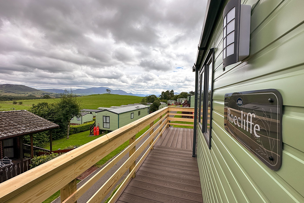 ABI Roecliffe 2023, brand new static caravan holiday lodge for sale Lake District