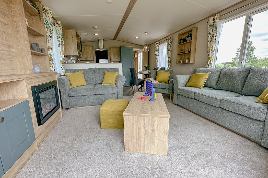 ABI Roecliffe 2023, brand new static caravan holiday lodge for sale Lake District