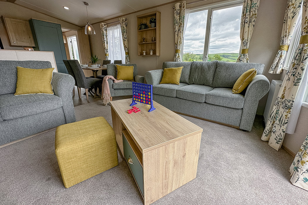 ABI Roecliffe 2023, brand new static caravan holiday lodge for sale Lake District