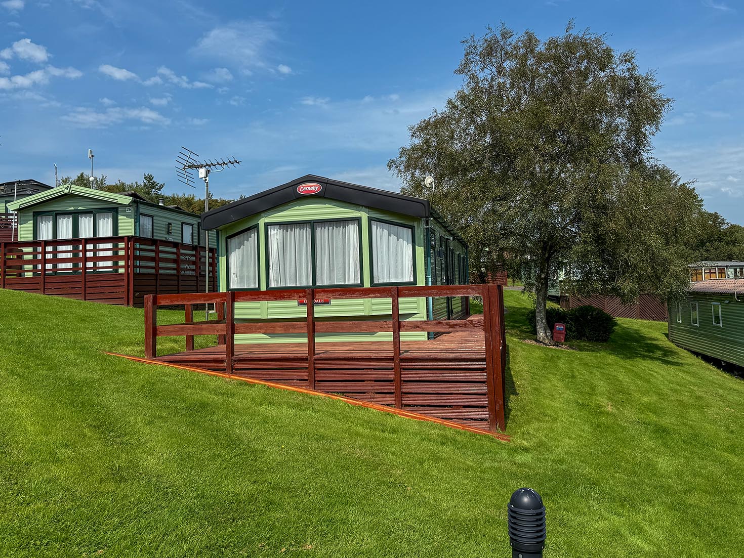 Carnaby Oakdale, pre-owned static caravan for sale in the Lake District, Cumbria
