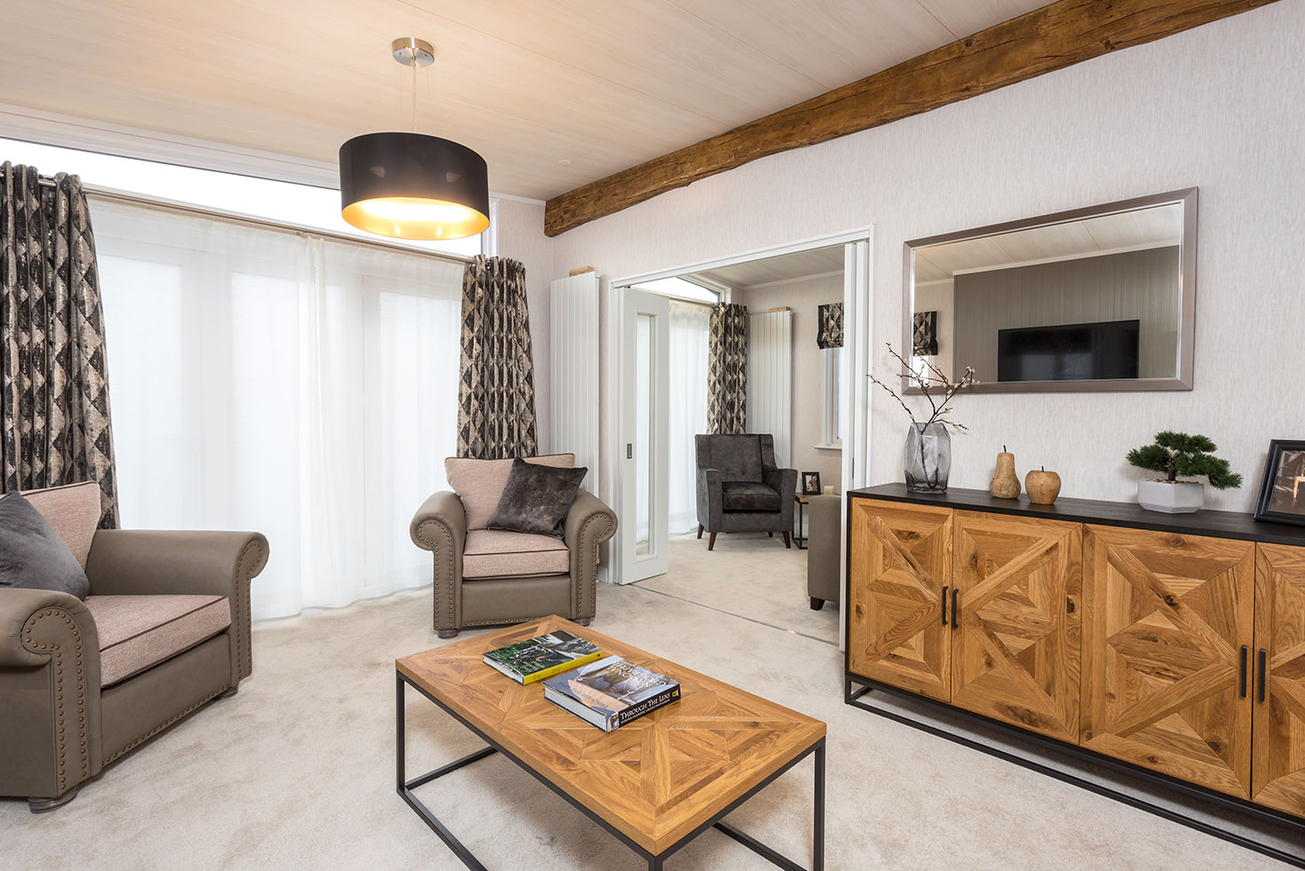 Pemberton Rivendale Twin Unit Timber Lodge 2022, brand new timber holiday lodge for sale Lake District