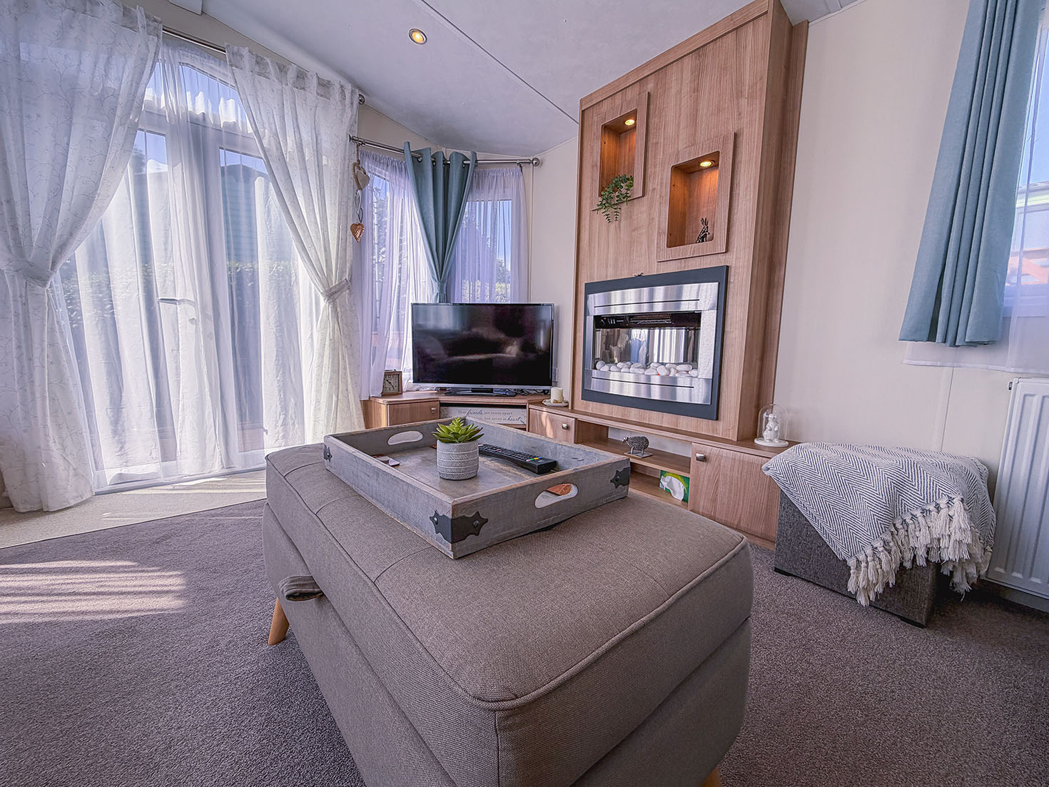 Pre-Owned Europa Mulberry Static Caravan For Sale Lake District