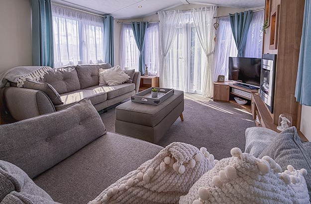 Europa Mulberry, pre-owned Static Caravan for sale Lake District