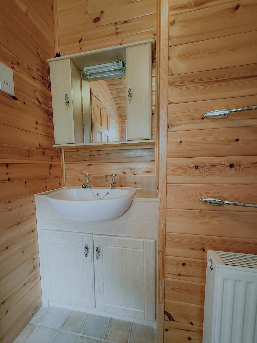 Pre-Owned Omar Kingfisher Twin Unit timber lodge, for sale Lake District, Cumbria