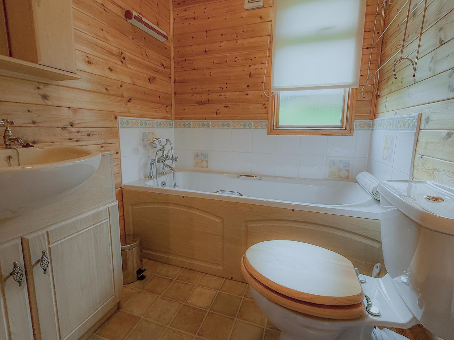 Pre-Owned Omar Kingfisher Twin Unit timber lodge, for sale Lake District, Cumbria