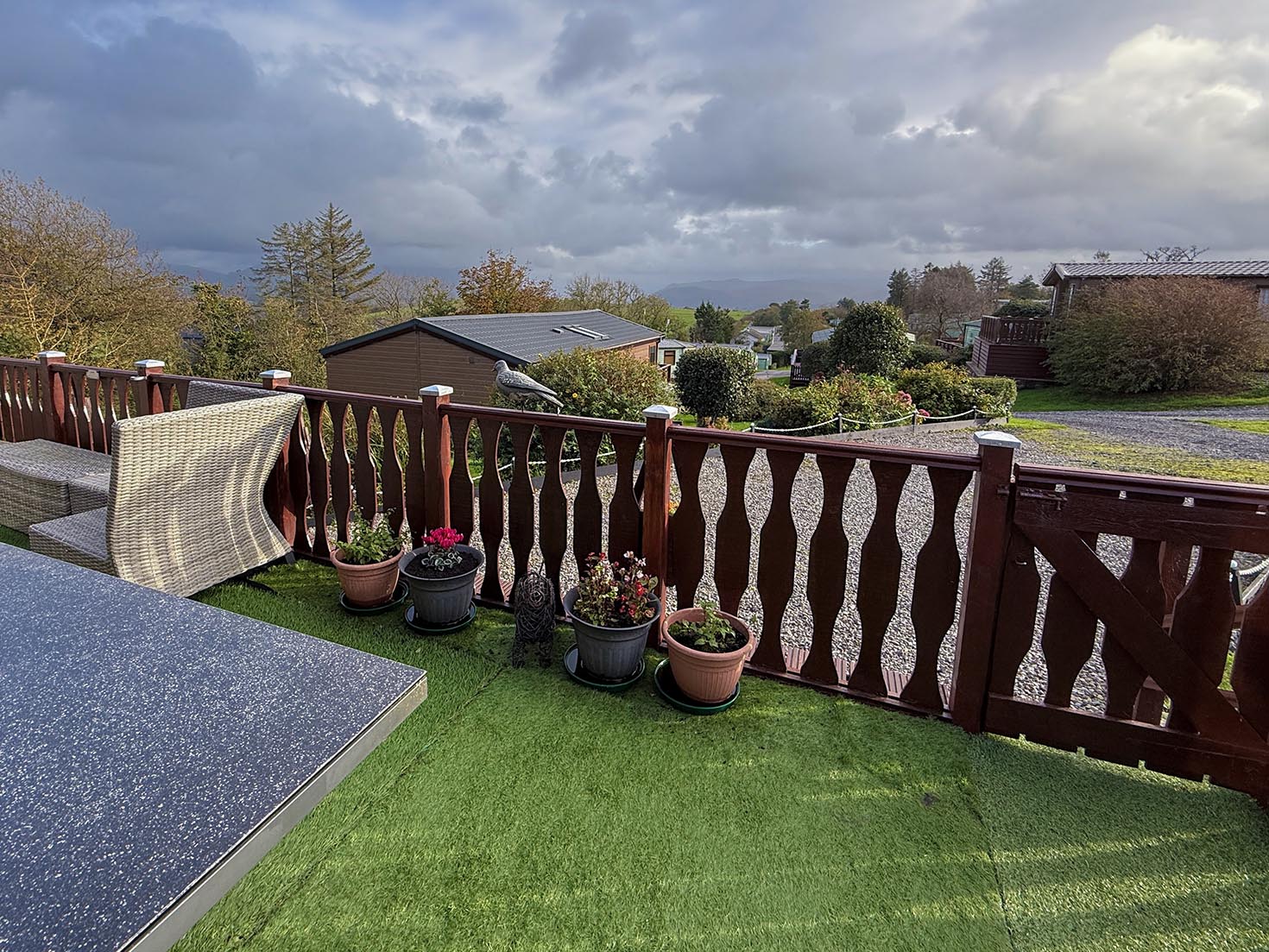 Pre-Owned Omar Kingfisher Twin Unit timber lodge, for sale Lake District, Cumbria