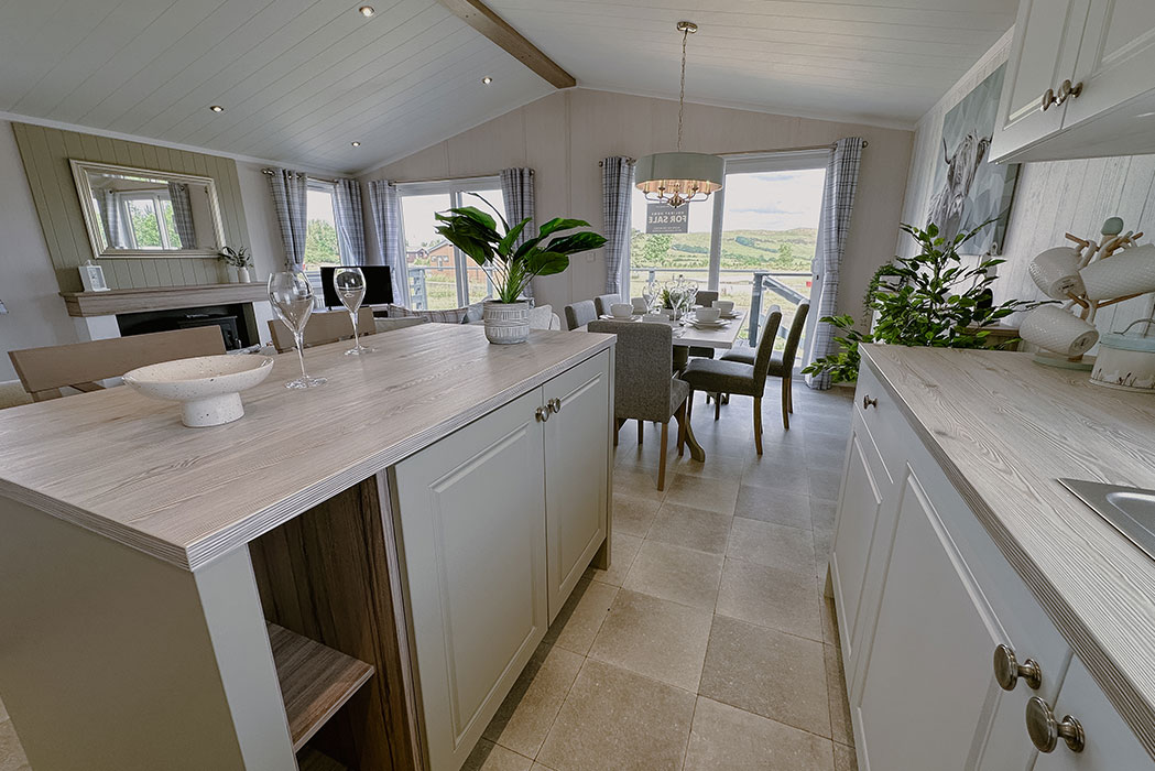 Swift Edmonton Timber Lodge 2023, brand new timber holiday lodge for sale Lake District