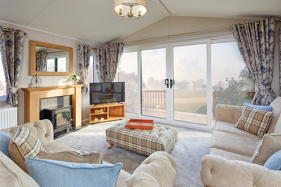 Willerby Dorchester 2022, brand new static caravan holiday lodge for sale Lake District