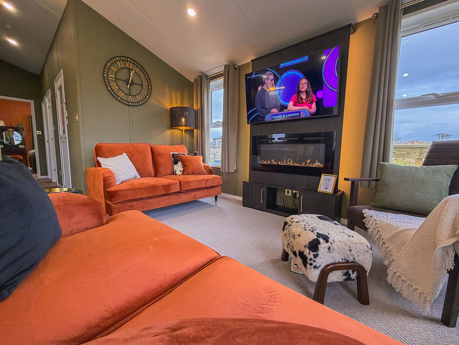 Honeysuckle Lodge for hire Lake District, Cumbria