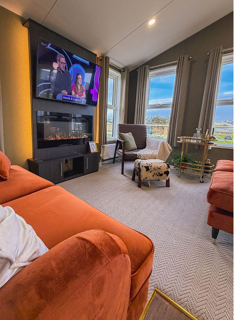 Honeysuckle Lodge for hire Lake District, Cumbria