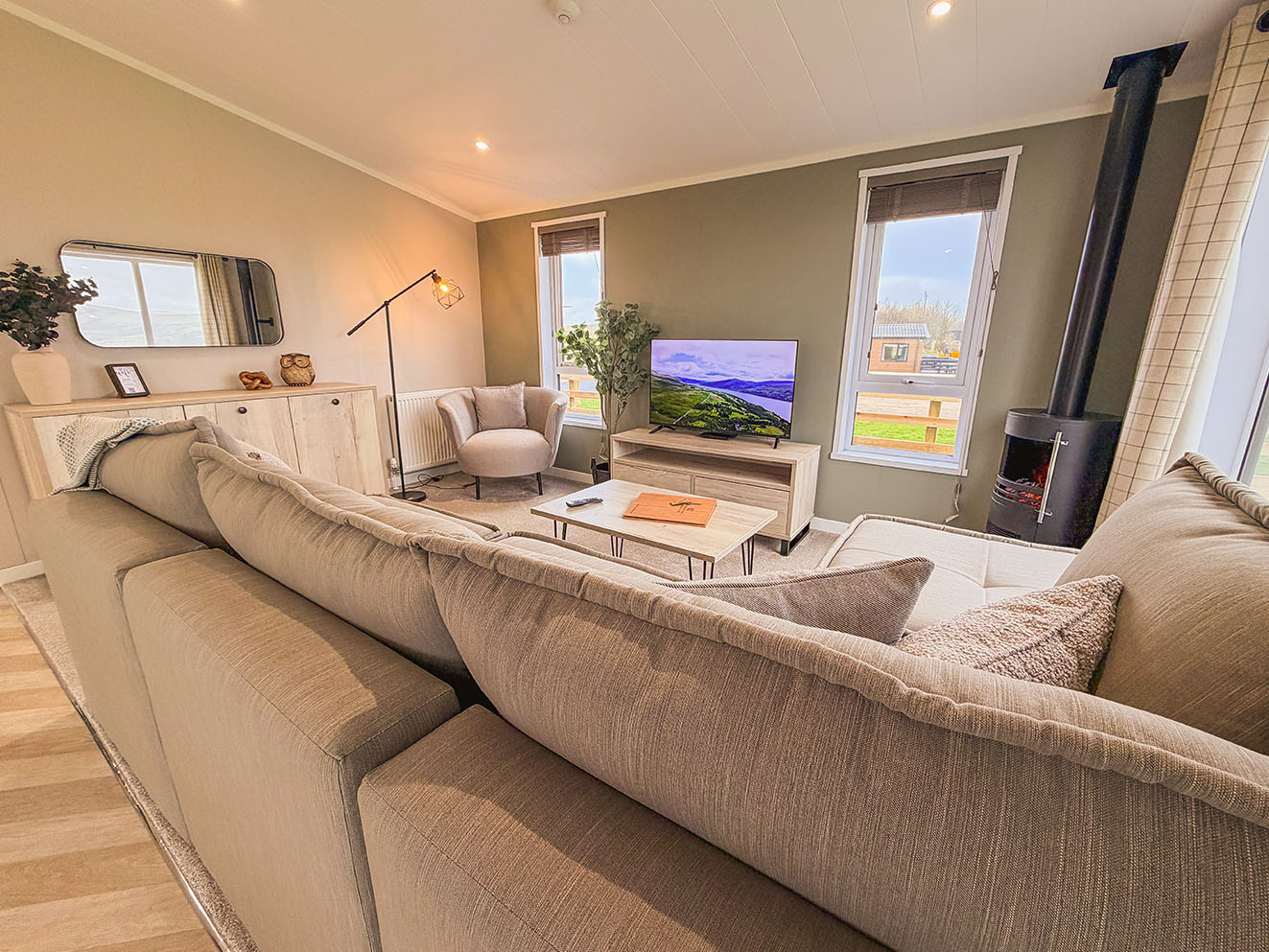 Sycamore Lodge holiday lodge at Skiddaw View Holiday Park